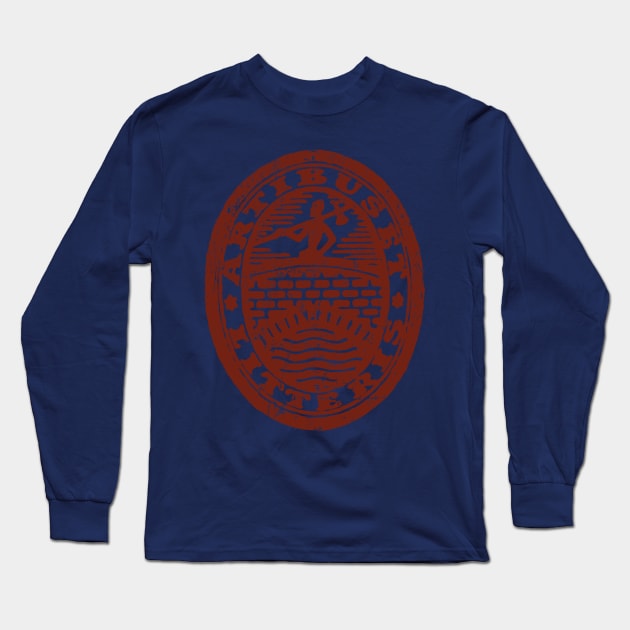 Publishing House of F. Bruckmann, Munich Long Sleeve T-Shirt by MindsparkCreative